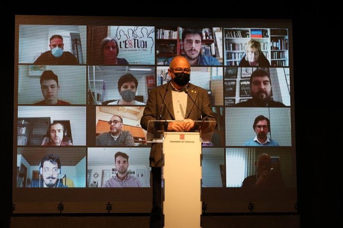 El conseller d'Educació de la Generalitat, Josep Bargalló, en un acte a Tarragona.