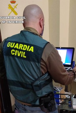 Un agente de la Guardia Civil.