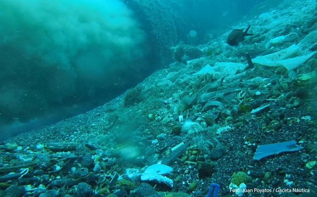 Archivo - Imagen de archivo de un fondo del mar con vertidos