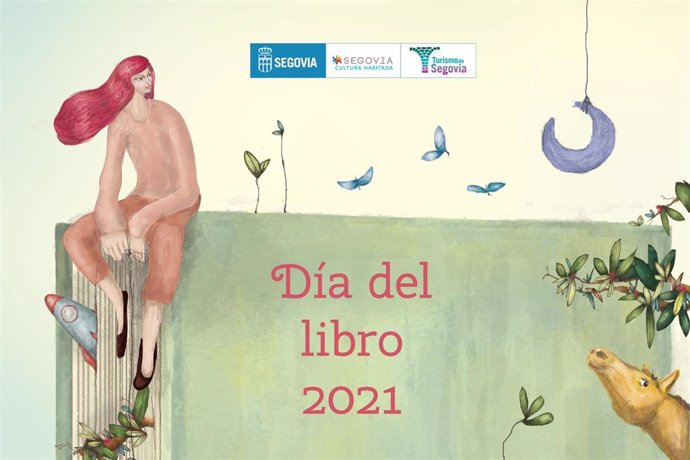 Cartel de la programación por el Día del Libro