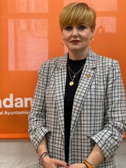 La portavoz de Cs en el Ayuntamiento de Jaén, María Cantos.