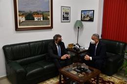 Ruiz Boix con el senador Gutiérrez Limones