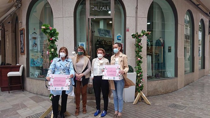 Comerciantes del centro de Málaga lanzan una campaña para incentivar a las compras y el consumo en pymes