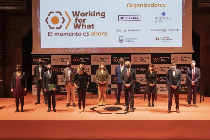 Presentación del Foro Working for what en Fycma