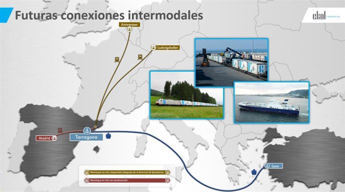 Nuevas rutas ligadas a la línea RoRo en Turquía del Port de Tarragona.