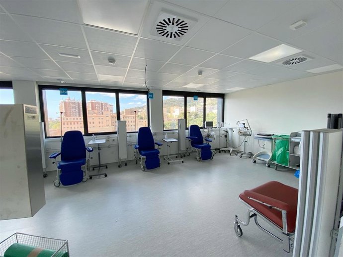 Imagen del nuevo espacio asistencial polivalente para pacientes adultos del Hospital Vall d'Hebron