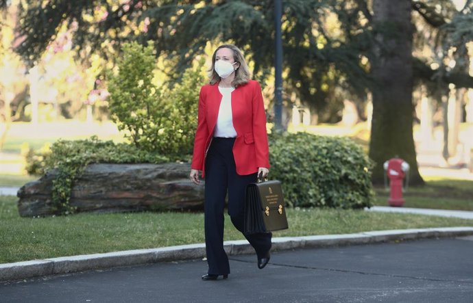 La vicepresidenta segunda y ministra de Asuntos Económicos y Transformación Digital, Nadia Calviño.