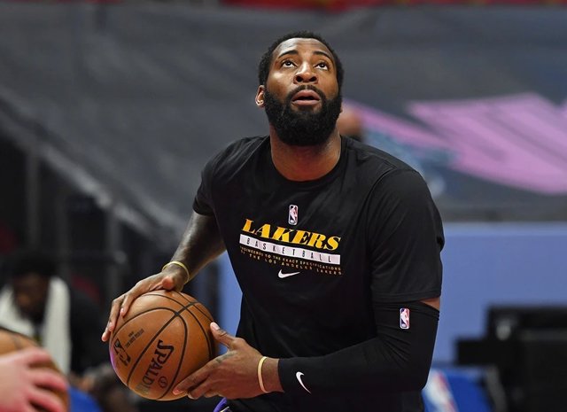 Arxiu - Andre Drummond amb Los Angeles Lakers. 