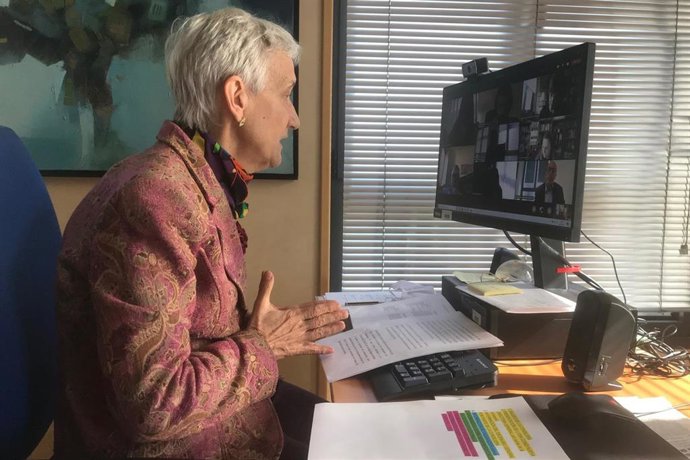 La consejera de Educación del Gobierno asturiano, Carmen Suárez.