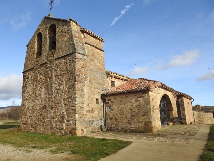 Iglesia de Santa María Magdalena en Aldealices (Soria).