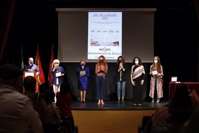 Premiados por el Distrito Macarena con motivo del Día de la Mujer