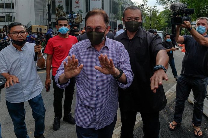 Archivo - El líder opositor malasio Anwar Ibrahim.