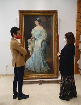 Llega al Museo de Bellas Artes de Valncia el retrato de Isabel Bru pintado por Sorolla