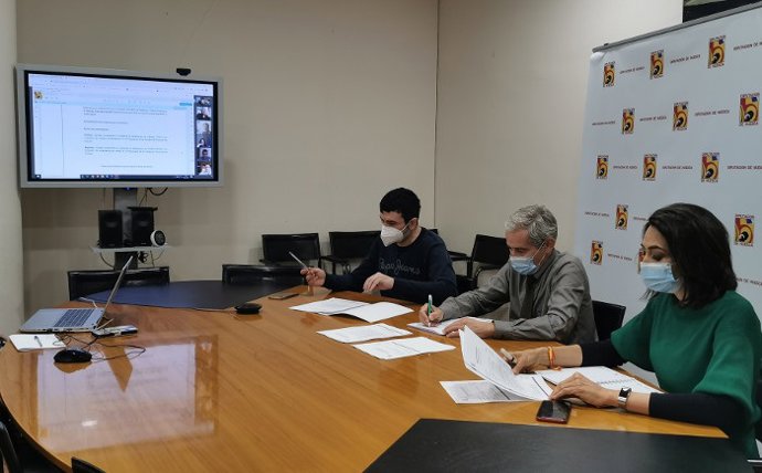 Comisión de Hacienda de la Diputación de Huesca.