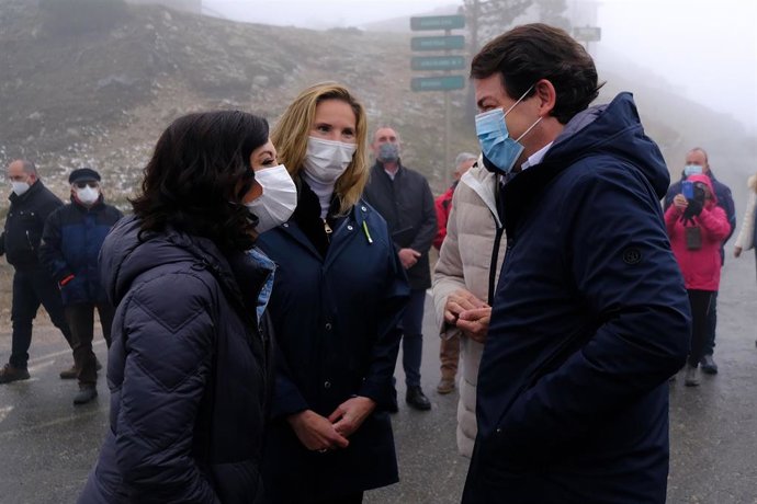 Ayuso y Mañueco en Navacerrada