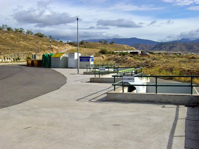 Punto limpio de la ciudad de Huesca