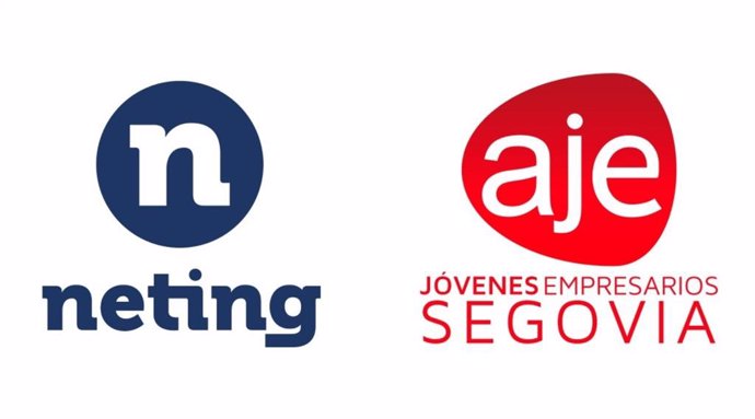 Logos de Neting App y AJE Segovia
