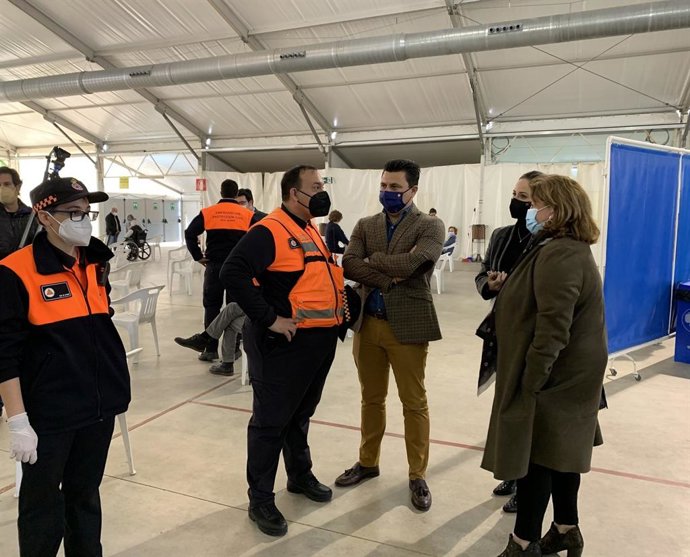 Primera jornada de vacunación masiva en San Javier