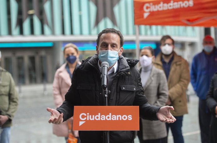 El portavoz de la Ejecutiva de Ciudadanos y portavoz adjunto en el Congreso de los Diputados, Edmundo Bal.