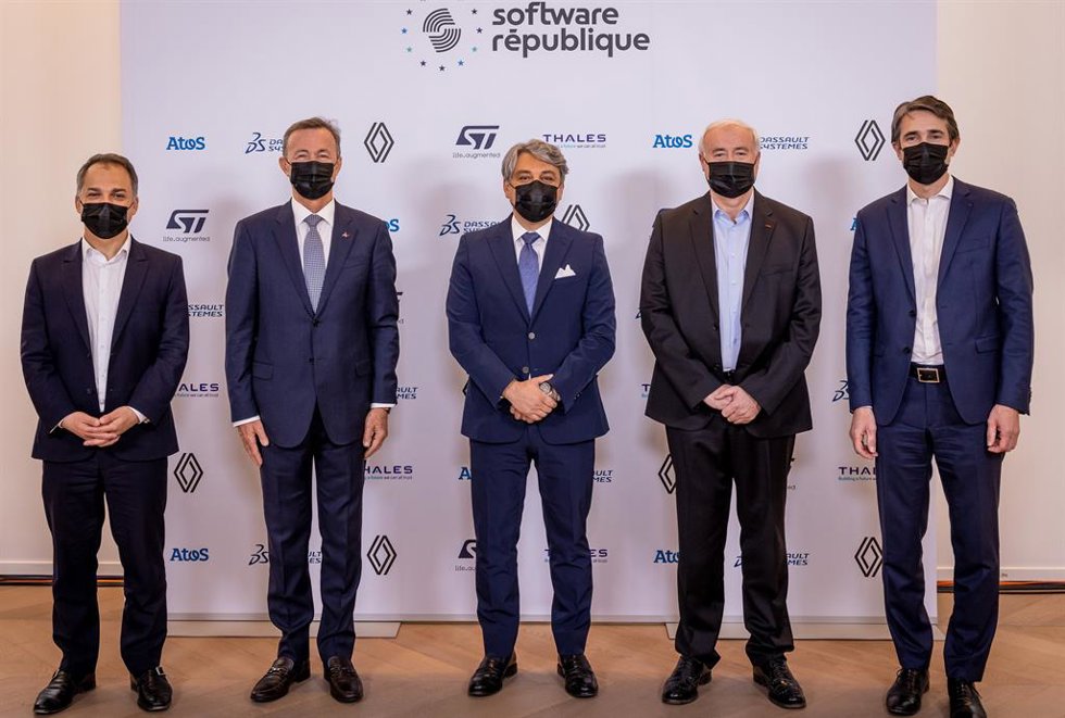 Líderes de los socios de Software République.