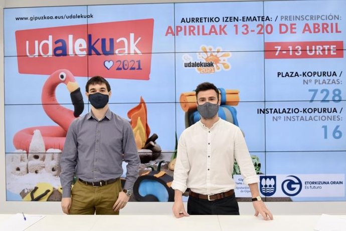 Presentación de los programas estivales Udalekuak y Gazte Oporraldiak