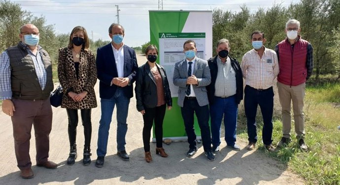 Visita de la delegada a Andújar