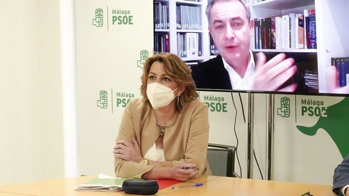 La secretaria general del PSOE de Andalucía, Susana Díaz