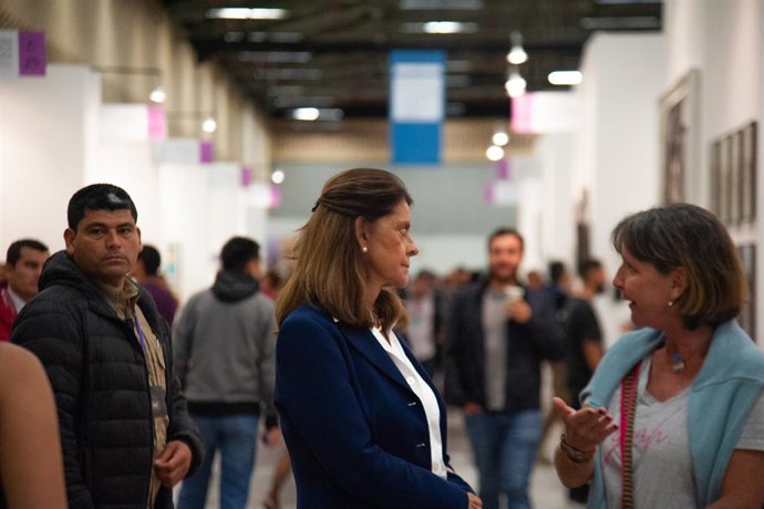La vicepresidenta de Colombia, María Lucía Ramírez.