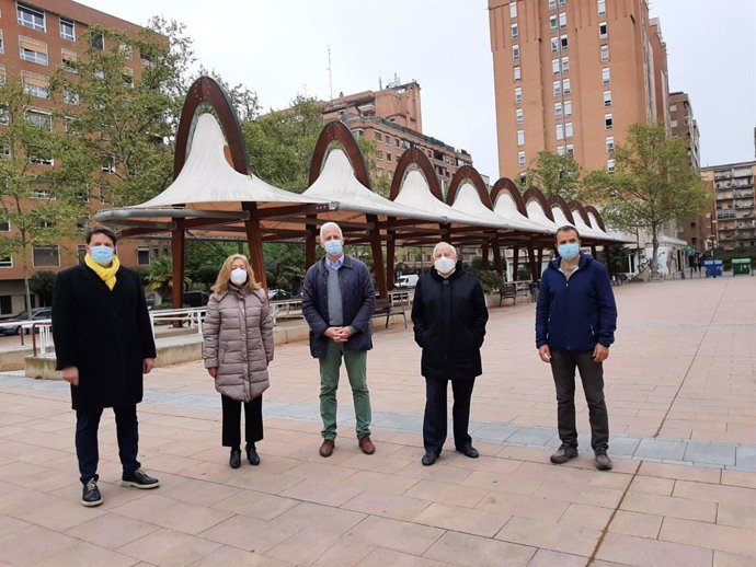 Fin obras plaza Alhóndiga