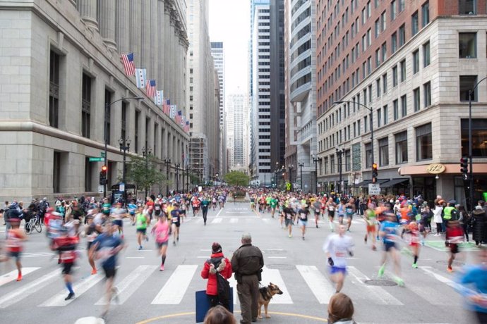 Archivo - Maratón de Chicago 2019