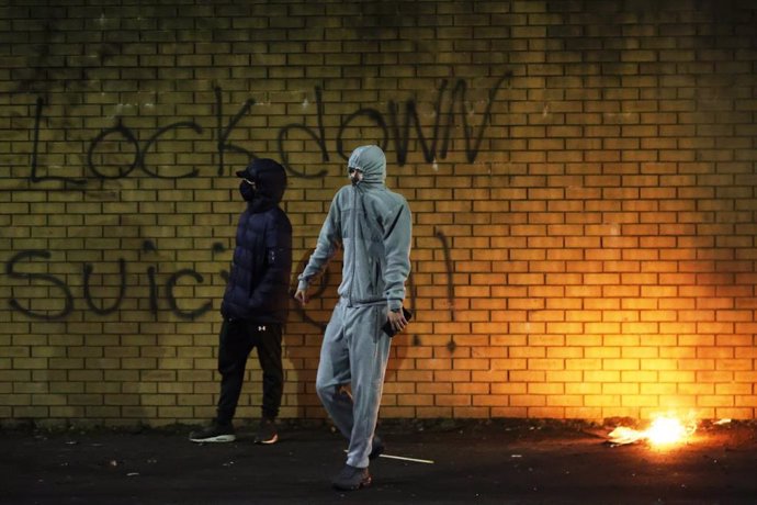 Disturbios en Belfast, Irlanda del Norte