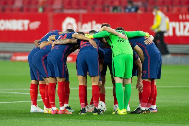Jugadores del Atlético de Madrid