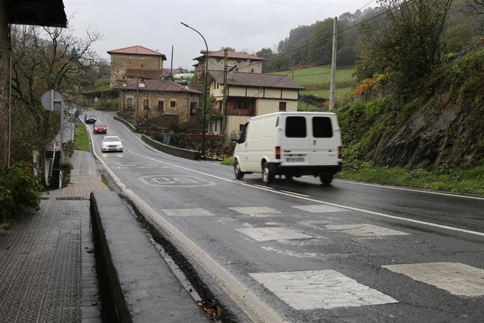 Furgoneta circulando