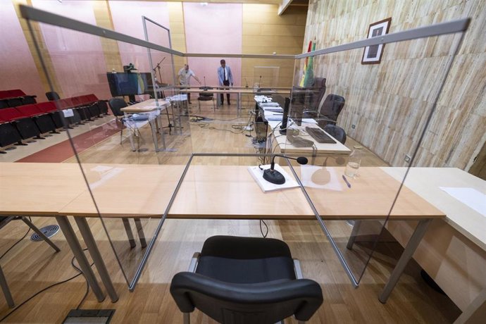 Archivo - Sala de vistas de Granada (Imagen de archivo)