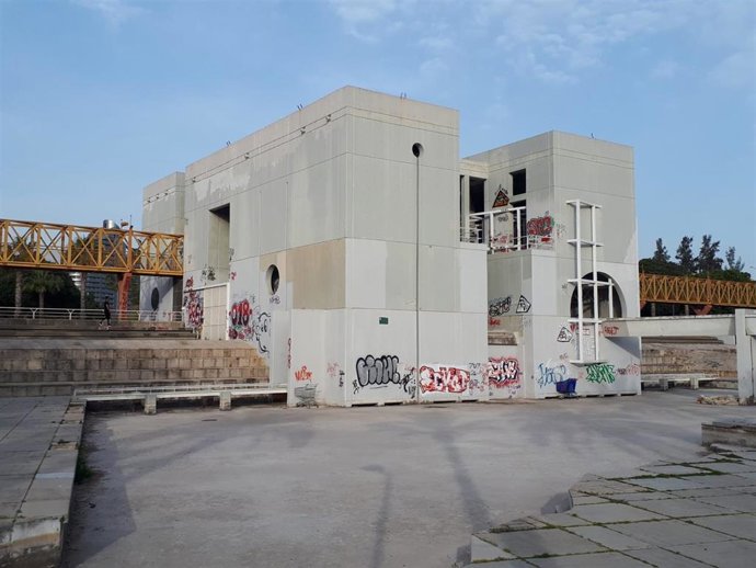 Casa del Agua del jardín del Turia