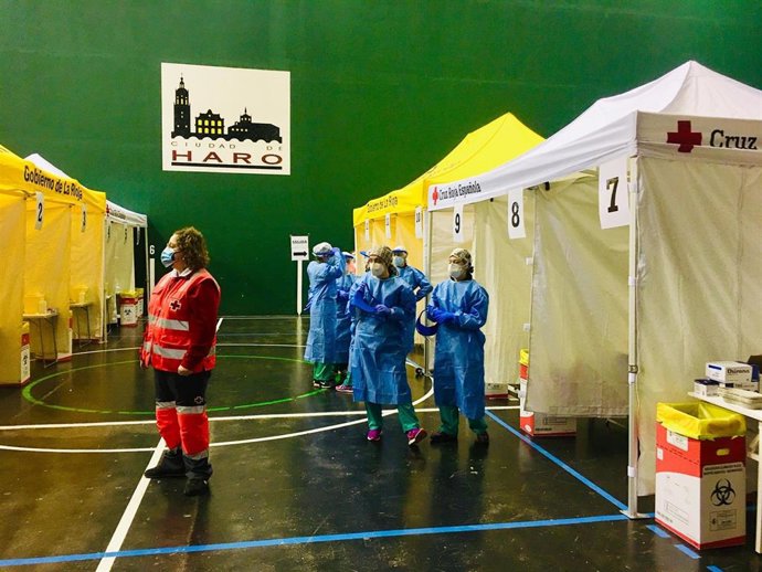 Vacunación en Haro