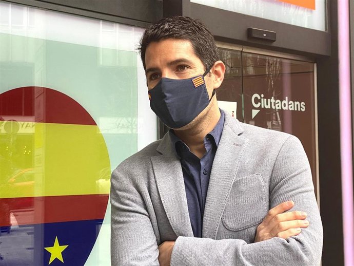 El diputado de Cs en el Parlament Nacho Martín Blanco