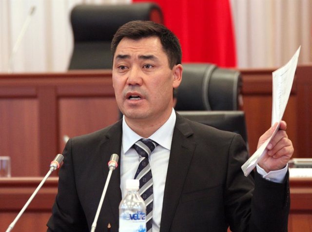 Archivo - El presidente de Kirguistán, Sadir Japarov