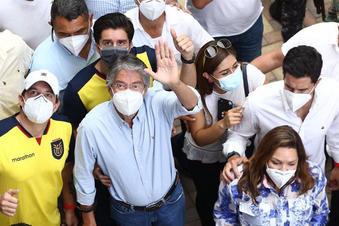 El conservador Guillermo Lasso, virtual guanyador de les eleccions equatorianes.