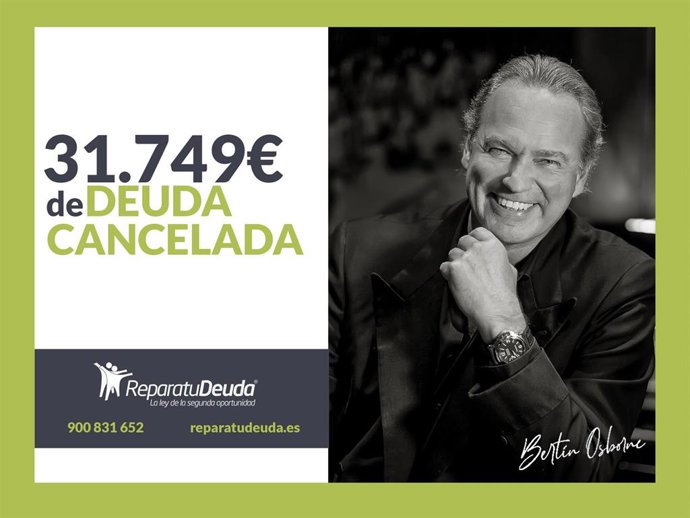 Bertín Osborne, imagen oficial de Repara Tu Deuda