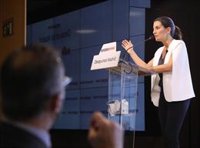 Monasterio critica que Telemadrid "no se atreva" a decir día de debate "porque Ayuso no quiera ir"