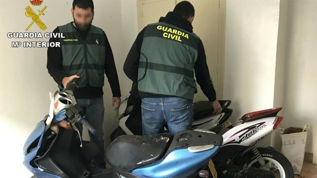 Ciclomotor involucrado en el atropello