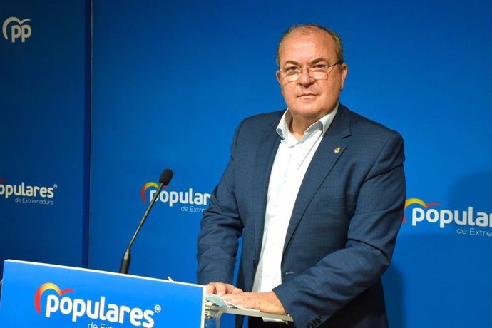 El presidente del PP extremeño, José Antonio Monago, en una imagen de archivo