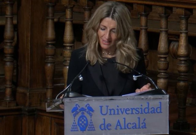 La ministra de Trabajo y Economía Social, Yolanda Díaz.