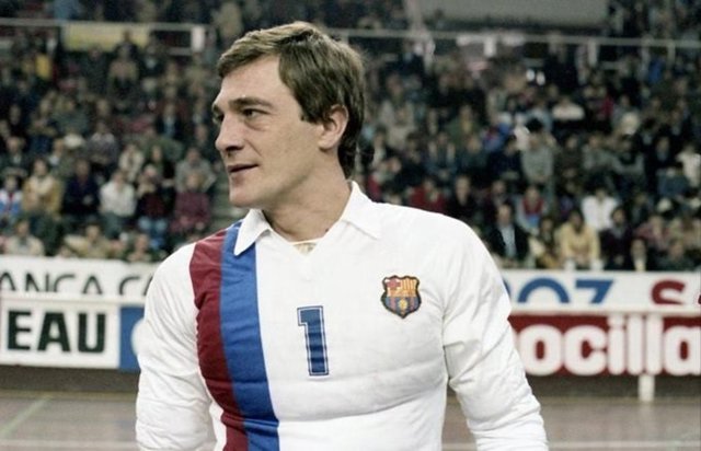 El exportero del FC Barcelona de hockey patines Carlos Trullols