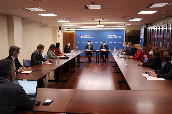 Comité de Dirección del PPRM presidido esta mañana por Fernando López Miras