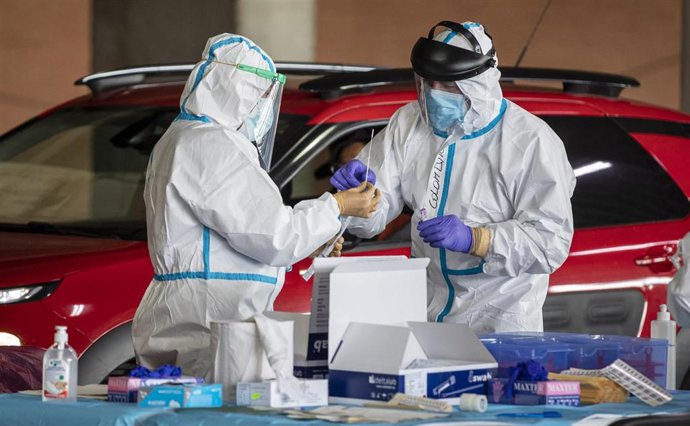 Archivo - Punto Autocovid.