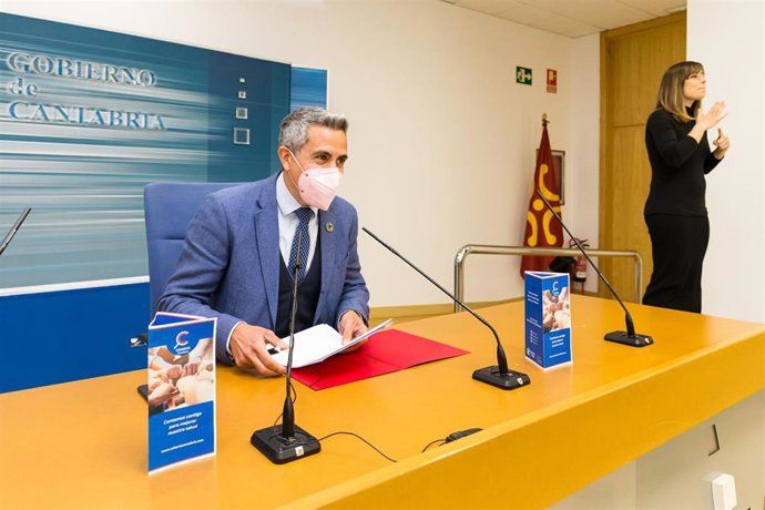 El vicepresidente y consejero de Universidades, Igualdad, Cultura y Deporte, Pablo Zuloaga.- Archivo