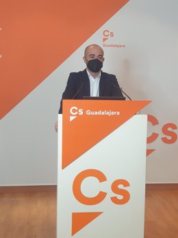 El secretario de Acción Institucional de Ciudadanos Castilla-La Mancha, Israel Marco