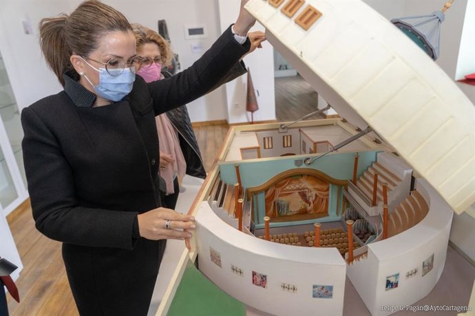 Visita de la alcaldesa a actuaciones municipales en El Algar